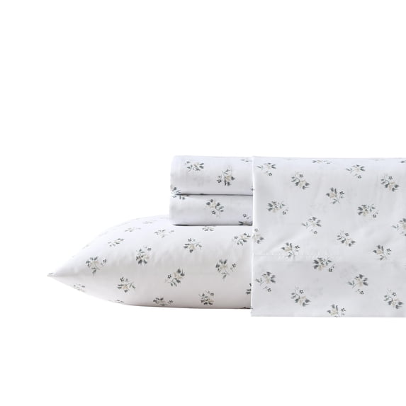 Wrangler Sketchy Ditsy Microfiber Green 4 Piece Sheet Set-Queen