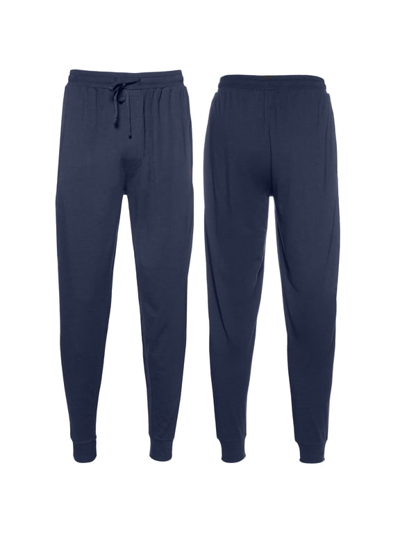 Sleep Jogger CVC Jersey Ankle Pajama Bottoms Sleep Pants for Men, S-2XL