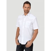 Wrangler Sport White Western Snap Shirt - Mens Shirt - 71106Wh