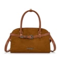 thumbnail image 1 of Wrangler Suede Handbag for Women Small Satchel Crossbody Bag Western Purse, Brown, 1 of 9