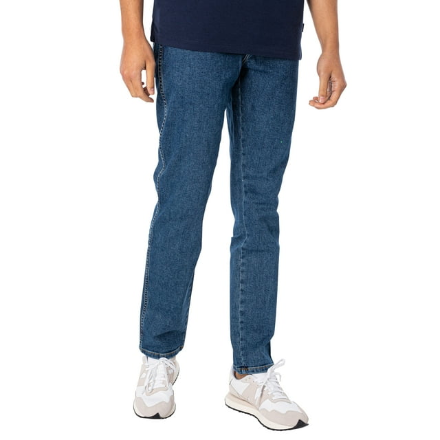 Jeans Wrangler Texas Slim 822 Uomo - Blu, Taglio Slim, 98% Cotone - Foto 3