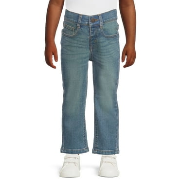 Wrangler Toddler Boy Pull-On Straight Leg Jeans, Sizes 12M-5T