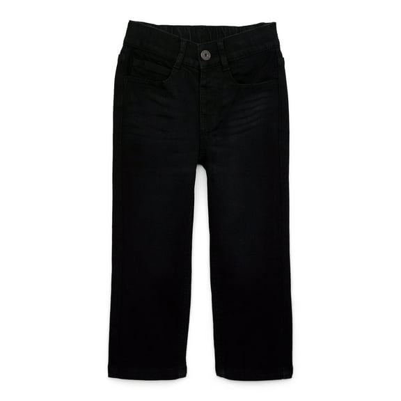 Wrangler Toddler Boy Pull-On Straight Leg Jeans, Sizes 12M-5T