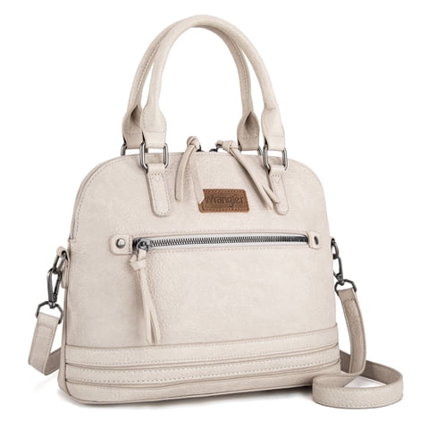 Wrangler Top-Handle Bags for Women Laptop Crossbody Tote Bag Purse, Off-White