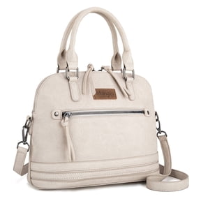 Wrangler Top-Handle Bags for Women Laptop Crossbody Tote Bag Purse, Off-White
