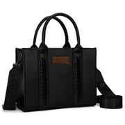 Wrangler Tote Bags for Women Designer Satchel Handbags Top-handle Purses with Strap