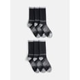 thumbnail image 1 of Wrangler Men's Tough Flex Light Compression Crew Socks, 6-Pack, Sizes 6-12, 1 of 5