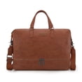 thumbnail image 1 of Wrangler Travel Duffel Bag Carry On Overnight Bag with Shoe Compartment Weekender Bag for Women and Men , Brown, 1 of 7