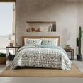 thumbnail image 1 of Nautica - Full/Queen Quilt Set, Super Soft Reversible Bedding with Matching Shams, Striped Home Decor (Wesley Navy, Full/Queen), 1 of 12
