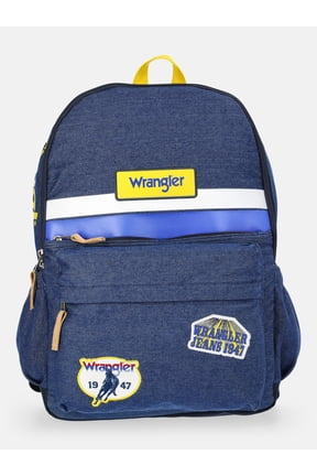 Unisex 17" Rodeo Sport Denim Backpack, Blue