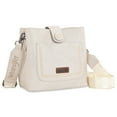 thumbnail image 1 of Wrangler Vintage Crossbody Purses for Women Purses and Handbags for Gift 8''H, Beige, 1 of 8