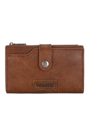 Wrangler Wallets for Women Slim Bifold Credit Card Holder