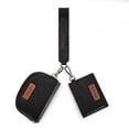 thumbnail image 1 of Wrangler KeyChain Wallet Wristlet Wallets for Women Dual Pouch Wristlet Rfid Blocking Credit Card Holder Wallet, Black, 1 of 7