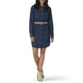 thumbnail image 1 of Wrangler® Western Denim Shirt Dress, 1 of 2