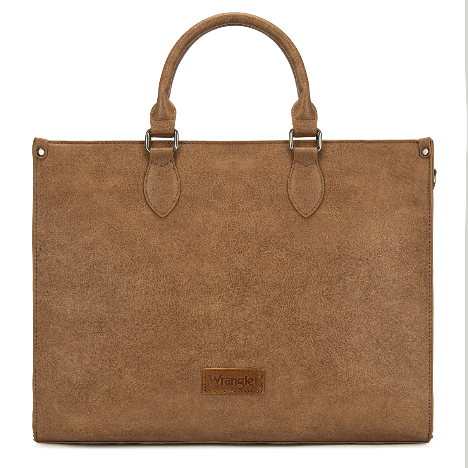 Wrangler Women Western Bag Laptop Shoulder Handbags for Work Travel Casual, Khaki