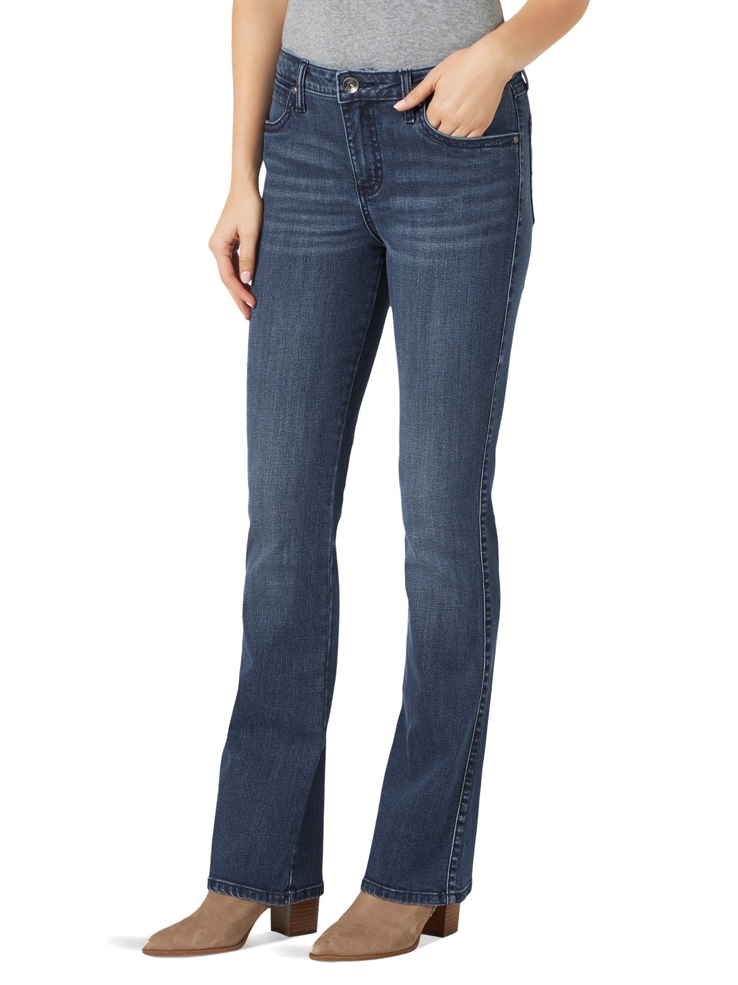 lee relaxed fit bootcut jeans