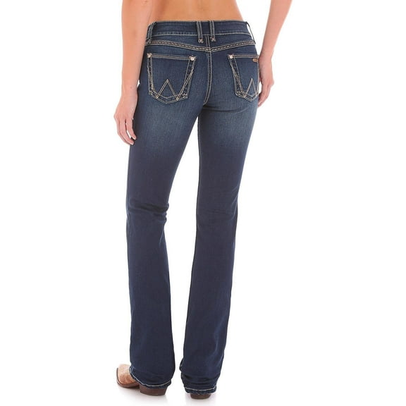 Wrangler Womens   Retro Mae Jeans 17x34 Denim