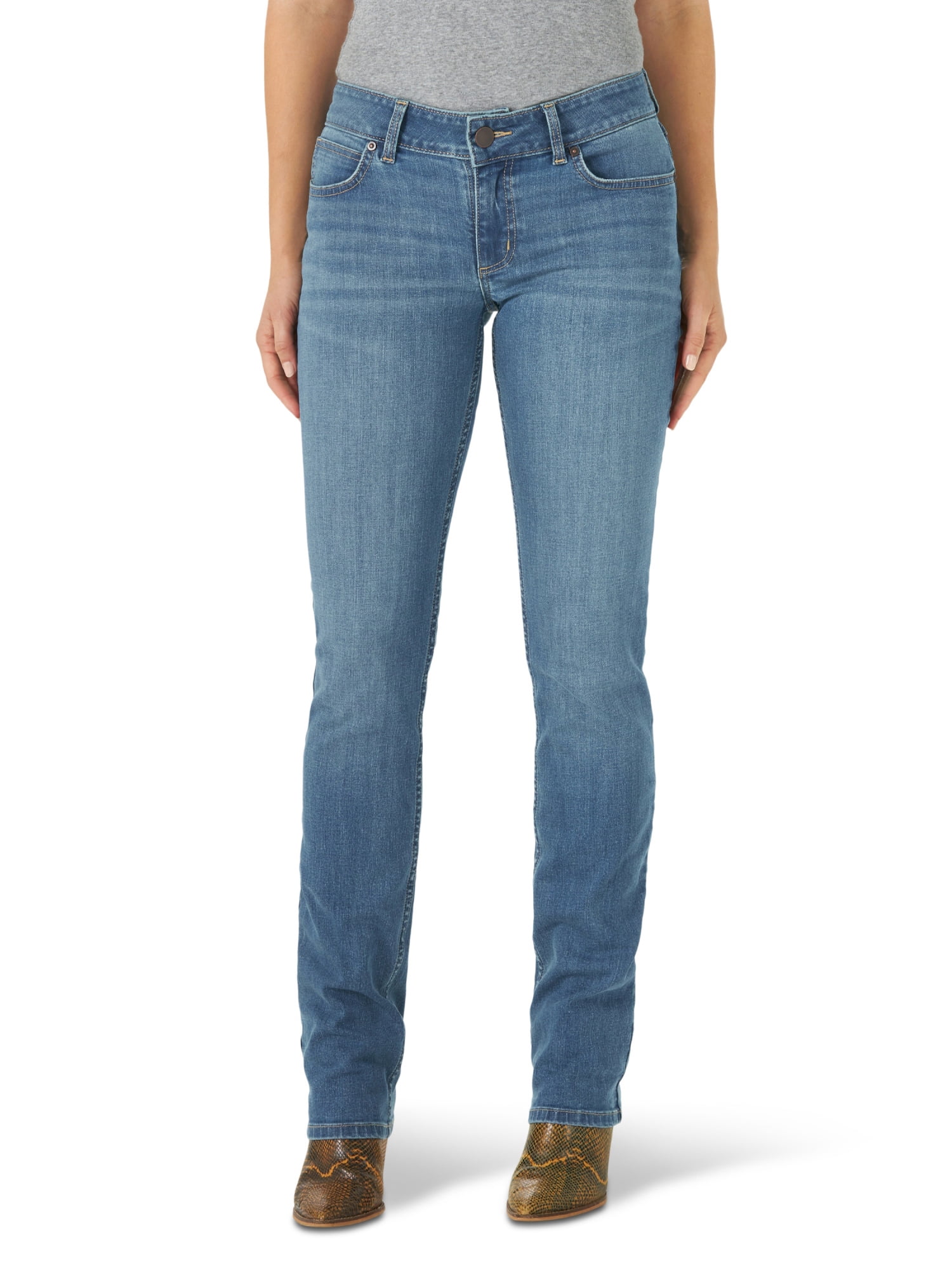 Wrangler Women's Essentials Straight Leg Jean