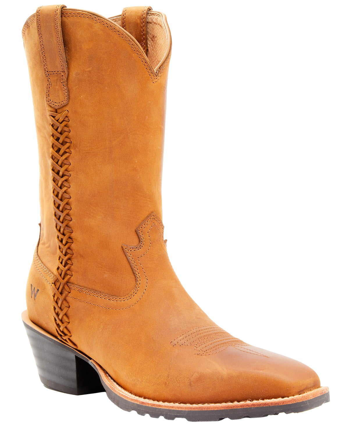 Wrangler Leather Western Cowboy Boots Men main image 4