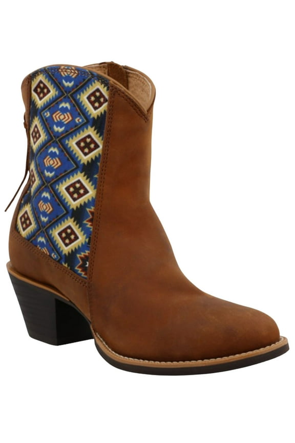 Women's Footwear Free Spirit Fashion Booties Round Toe Lt Brown 8 M US