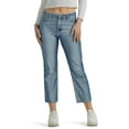 thumbnail image 1 of Wrangler Women's High Rise Rodeo Straight Leg Crop Jeans 8/29, 1 of 6
