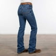 thumbnail image 1 of Wrangler Women's Jennifer Dark Wash Mid Rise Willow Ultimate Riding Stretch - 112346620 31W x 32L, 1 of 3