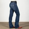 thumbnail image 1 of Wrangler Women's Q- Dark Wash Mid Rise Bootcut Ultimate Riding Jeans - 112336744 31W x 34L, 1 of 3