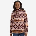 thumbnail image 1 of Wrangler® Women's Regular Fit Long Sleeve Sherpa Pullover, 1 of 5