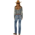 thumbnail image 1 of Wrangler Women's Retro Medium Wash Low Cut Sadie Bootcut Jeans - 112328359 32W x 36L, 1 of 4