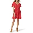 thumbnail image 1 of Wrangler® Women's Retro Short Sleeve Dress, 1 of 3