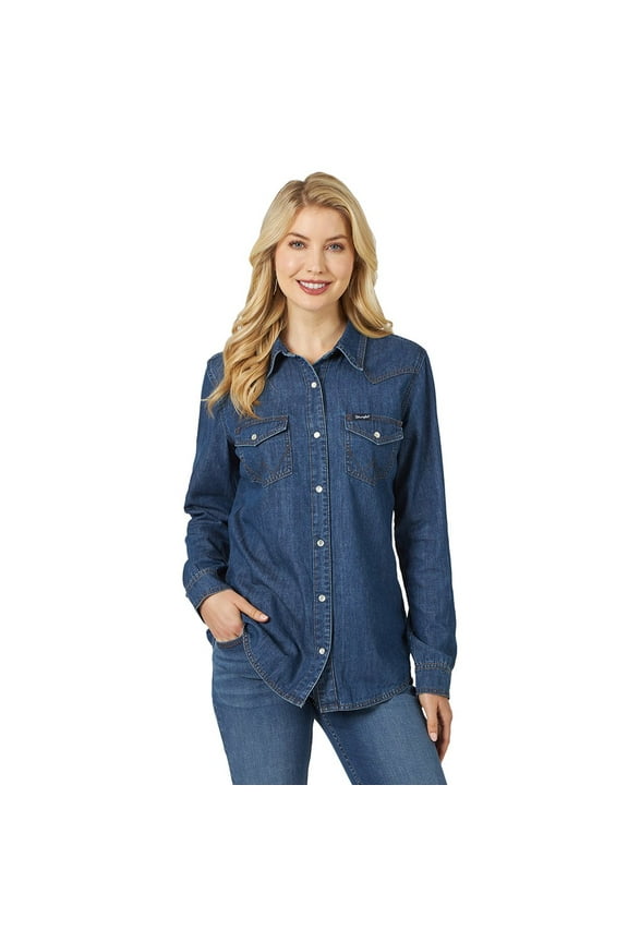 ® Women's Snap Denim Shirt