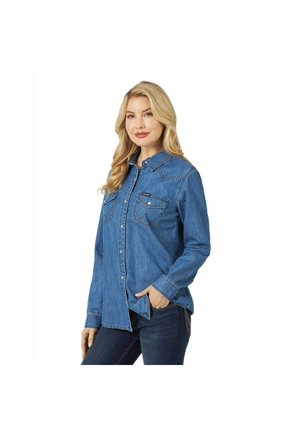 ® Women's Snap Denim Shirt