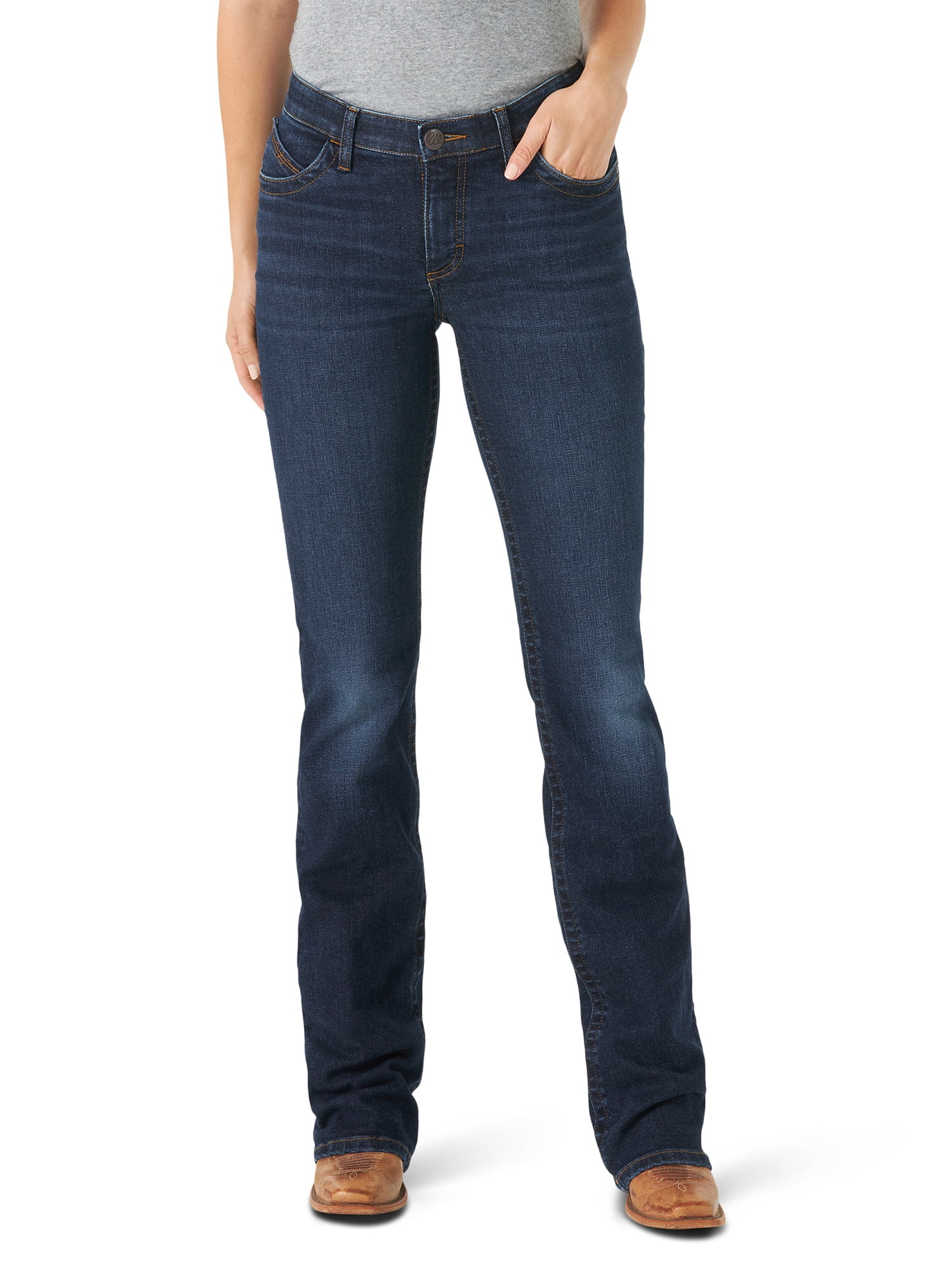 Wrangler Women s Ultimate Riding Jean Willow Bootcut Walmart