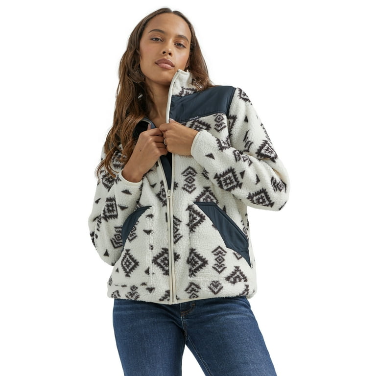 Wrangler sherpa jacket womens new arrivals