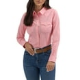 thumbnail image 1 of Wrangler® Women's Western Long Sleeve Button Front Shirt, 1 of 4