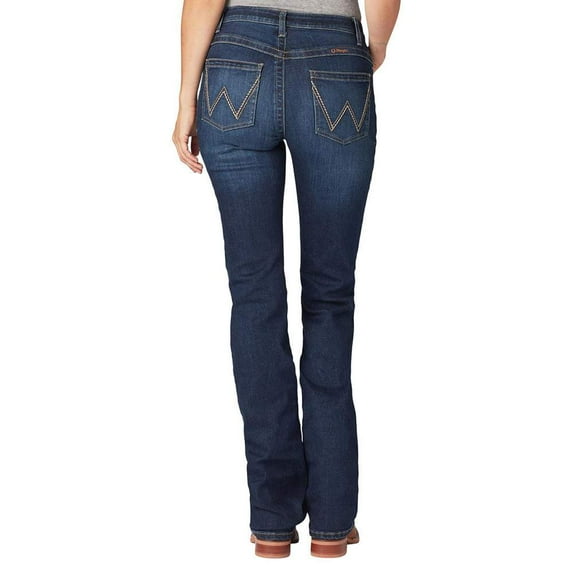 Wrangler Womens 112321431 The Ultimate Riding® Bootcut Jean - Willow - Mid Rise 7x38 Denim