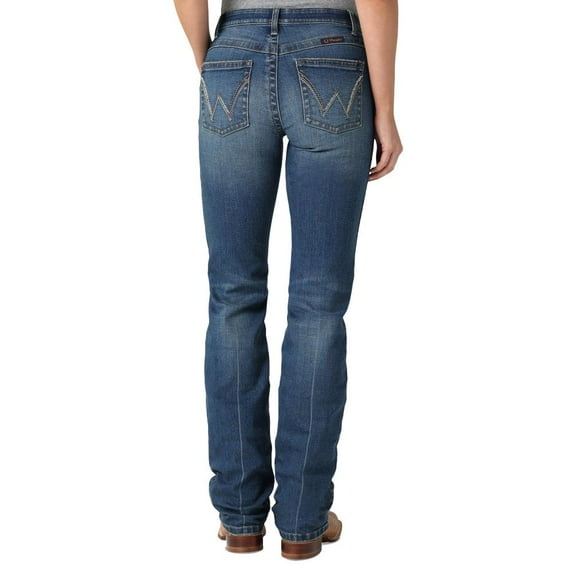 Wrangler Womens 112328569 Q-Baby Ultimate Riding Jean 30x36 Denim