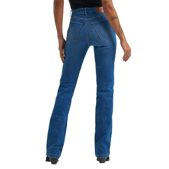Wrangler Womens Be Spoke Pearl High Rise Jean 33x34 Denim