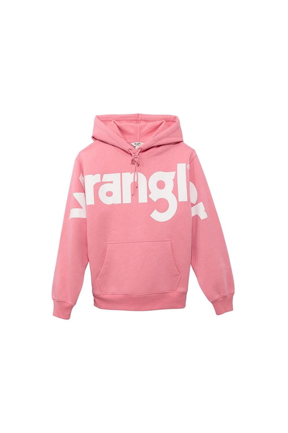 Womens Classic Logo Hoodie M Pink