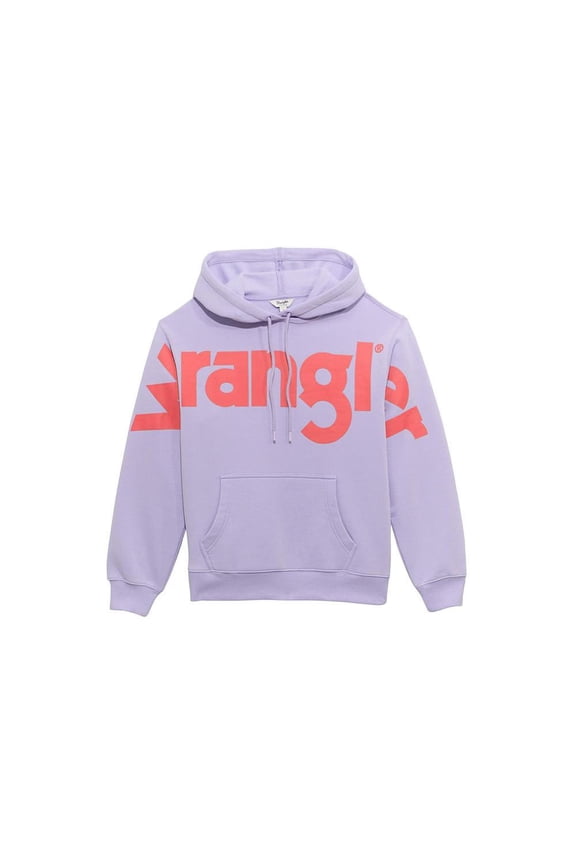 Womens Classic Logo Hoodie M Purple
