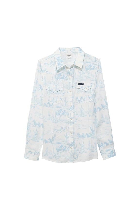 Womens    Desert Snap Shirt XL White