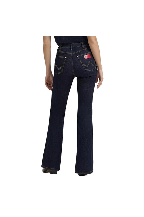 Womens  Lainey Wilson  Dark Flare Jean 29x32 Denim