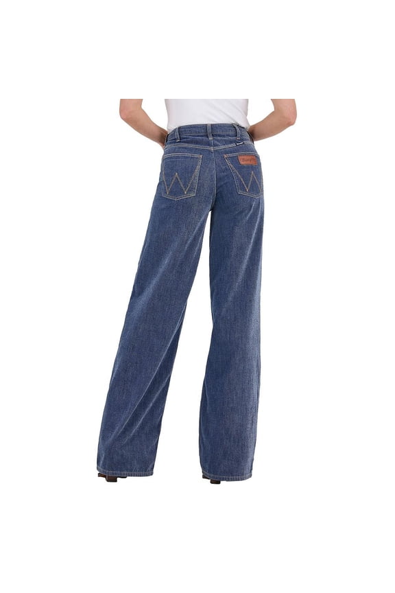 Womens Reagan Wide Leg Jeans 28x34 Denim