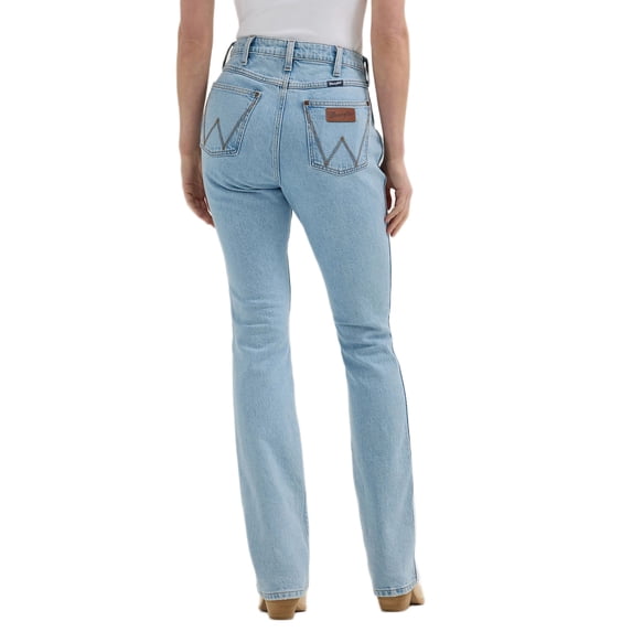 Wrangler Womens Retro Bailey High Rise Lila Jean 27x30 Blue