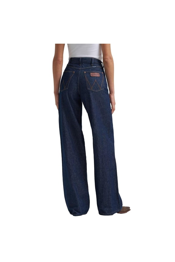 Womens   Retro Bailey Wide Leg Remy Jean 30x34 Denim