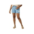 thumbnail image 1 of Wrangler Womens Ripped Denim Shorts Light Wash 18, 1 of 1