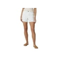 thumbnail image 1 of Wrangler Womens Ripped Denim Shorts White 4, 1 of 1