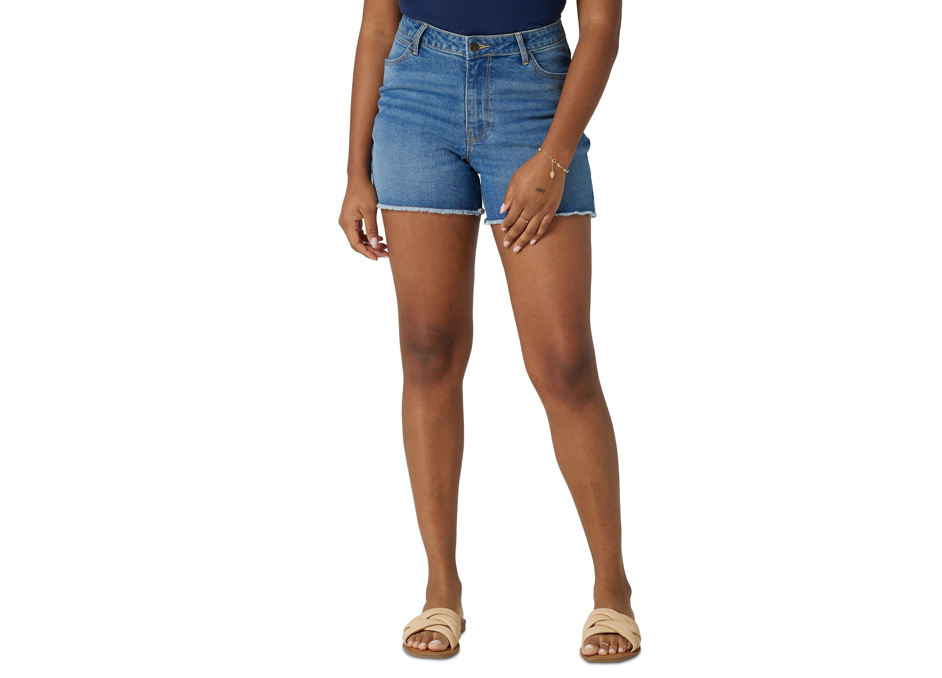 70's Dark Wash Upcycled Denim Shorts by Wrangler main image 0