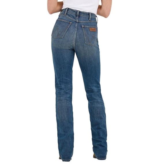 Wrangler Womens   Rodeo Lena High Rise Jean 30x38 Denim