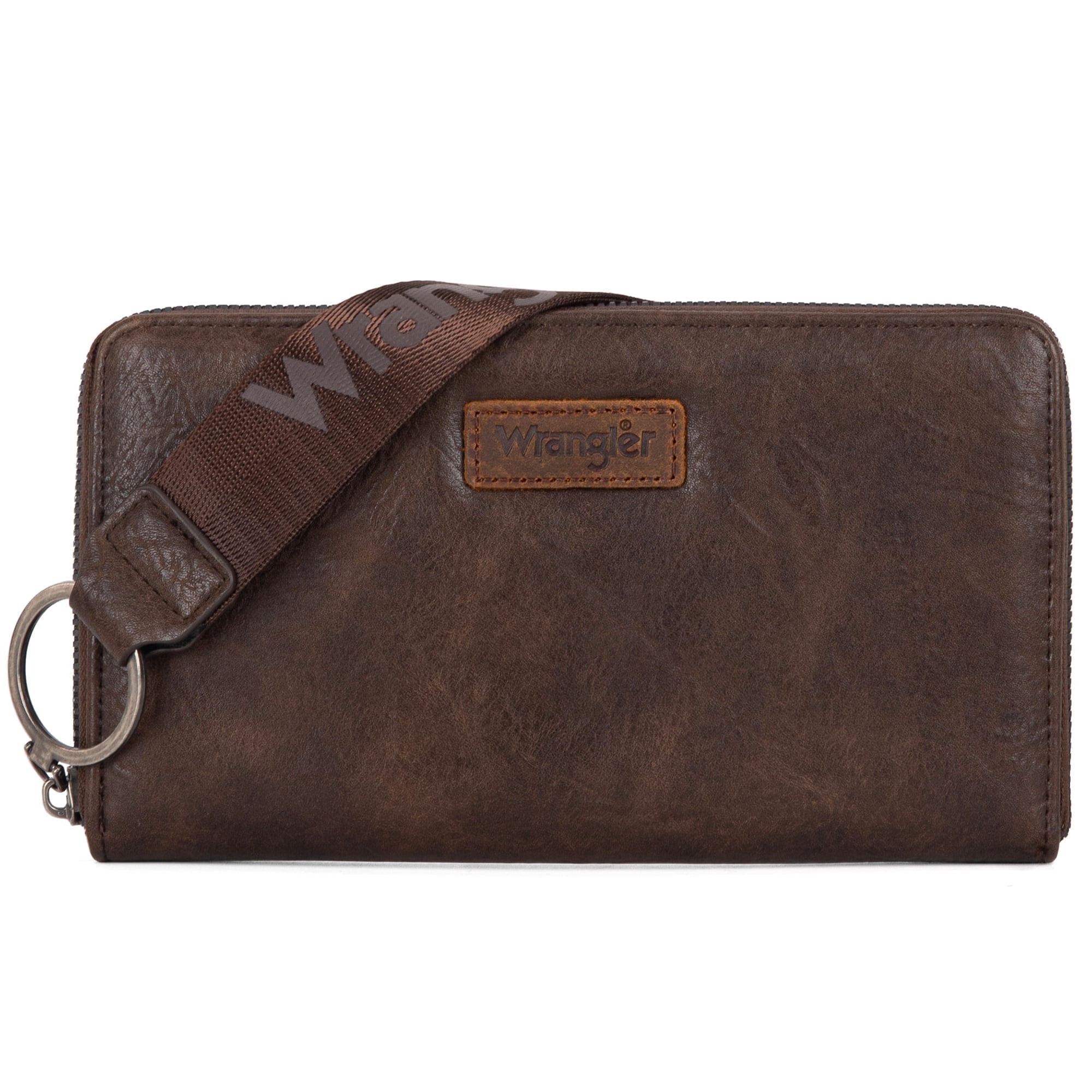 Wrangler Womens Wallet Wristlet Long Purse Designer Clutch Large Capacity Credit Card Holder Gifts for Women,